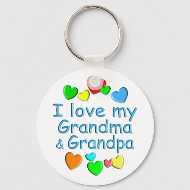 Grandparents Keychain (Front)