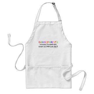 Grandparents Love Adult Apron
