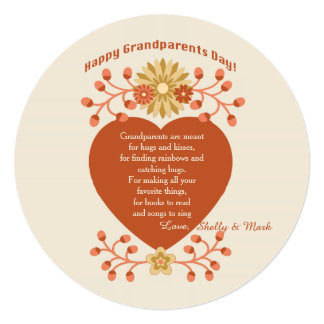 grandparents day invitation template