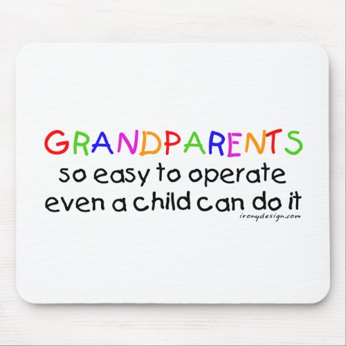 Grandparents Love Mouse Pad