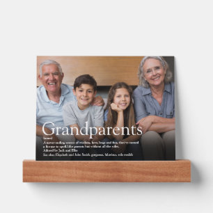 Grandparents Modern Fun Quote Definition Picture Ledge