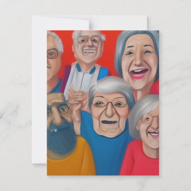 Grandparents Note Card (Front)