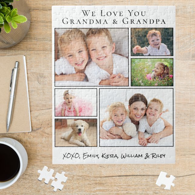 Grandparents Photo Collage Jigsaw Puzzle (Creator Uploaded)