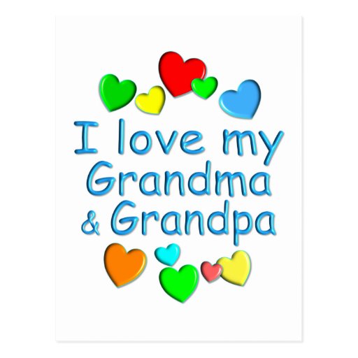 Grandparents Postcard | Zazzle