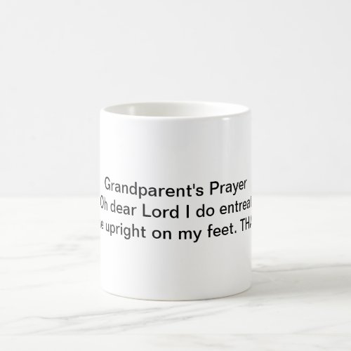 Grandparents Prayer Coffee Mug