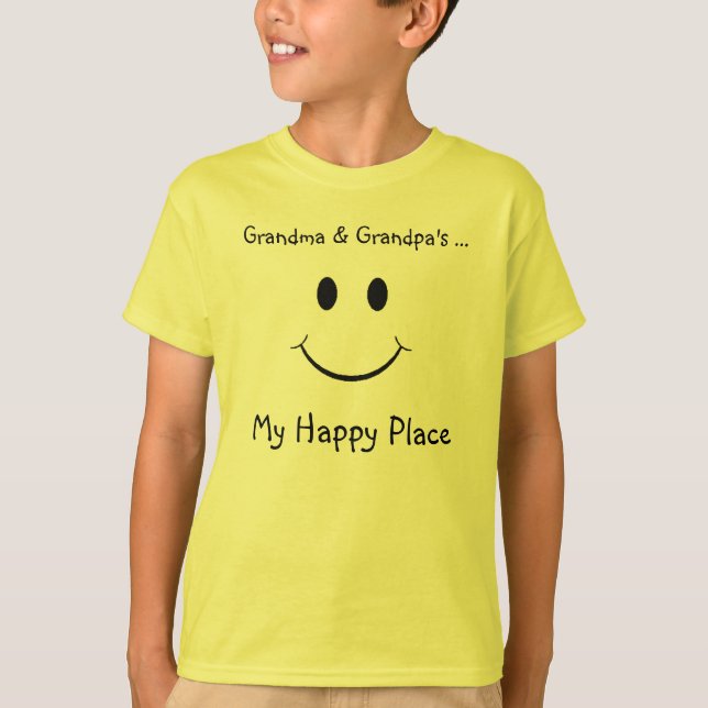Grandparents T-Shirt Template (Front)