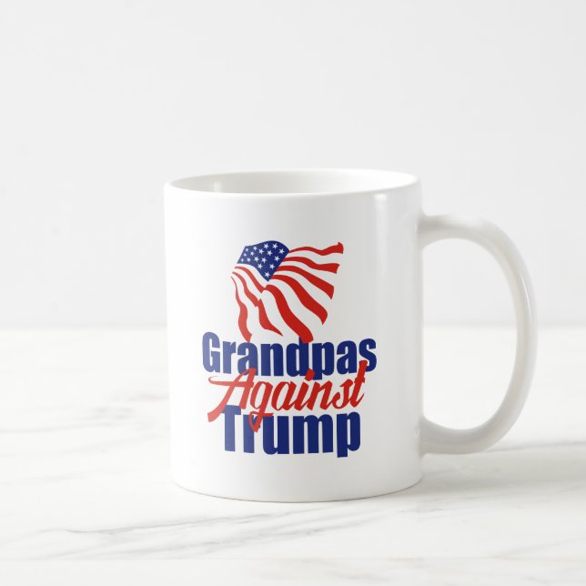 Grandpas Against Trump Coffee Mug (Right)
