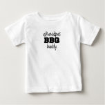 Grandpa&#39;s Bbq Buddy Baby T-shirt at Zazzle