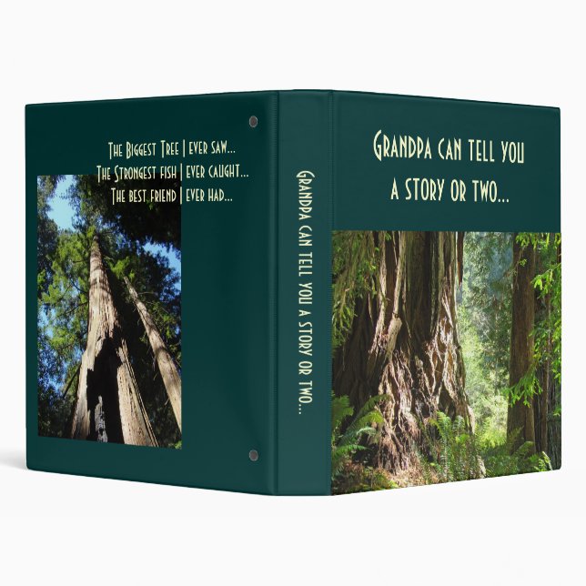 Grandpa's binders Stories Memories Photos (Background)