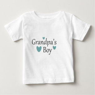 Grandpa's Boy Baby T Shirt