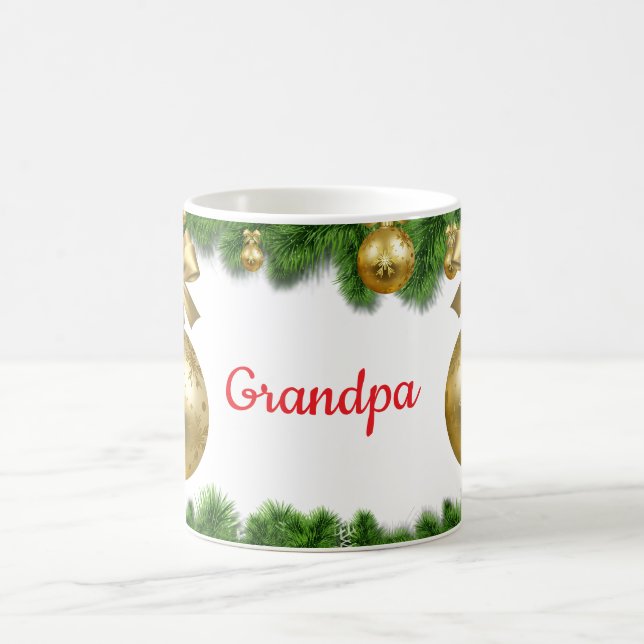Grandpa's Christmas Cup (Center)