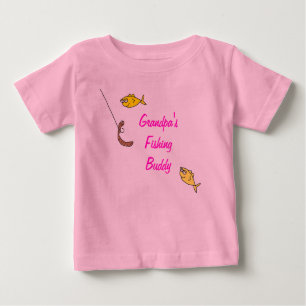 Grandpa's Fishing Buddy Baby T-Shirt