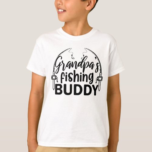 Grandpas Fishing Buddy T_Shirt