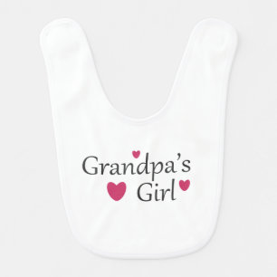 Grandpa's Girl Bib