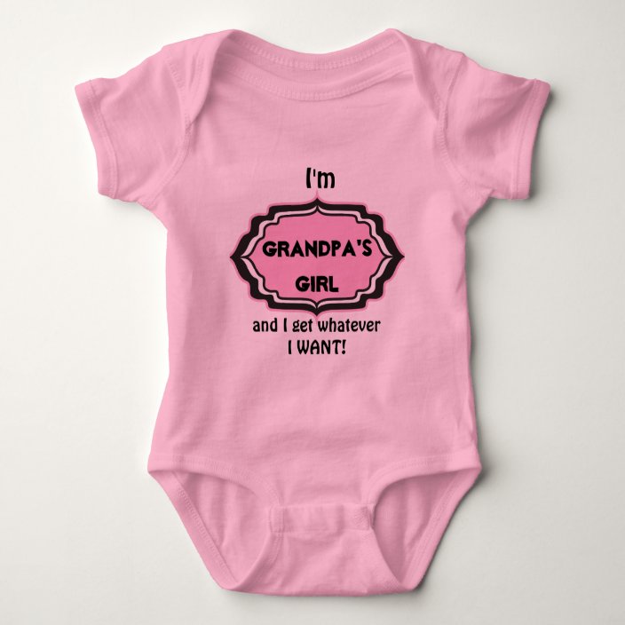 grandpa's little girl baby clothes