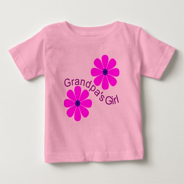 Grandpa's Girl shirt - Customized (Front)