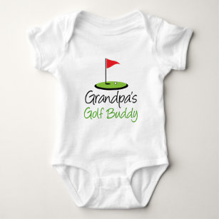 Grandpa's Golf Buddy Baby Bodysuit