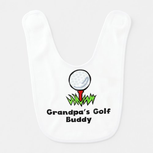 Grandpas Golf Buddy Bib