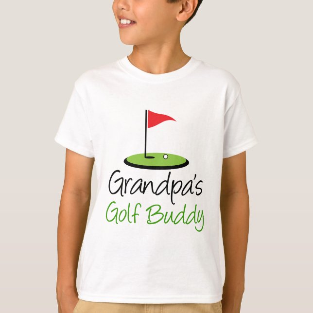 Grandpa's Golf Buddy T-Shirt (Front)