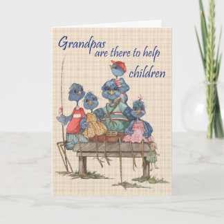 Grandpas Help - Greeting Card
