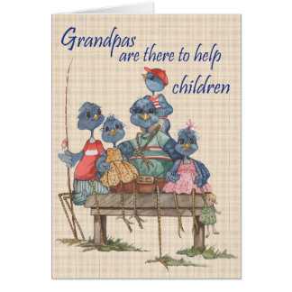Grandpas Help - Greeting Card