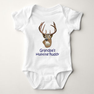 Grandpa's Hunting buddy Baby Bodysuit