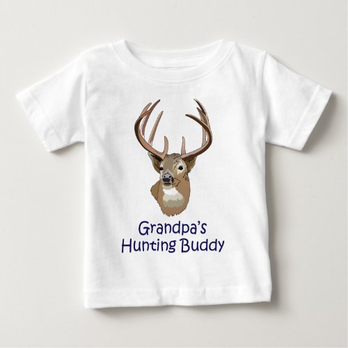 Grandpas Hunting buddy Baby T_Shirt