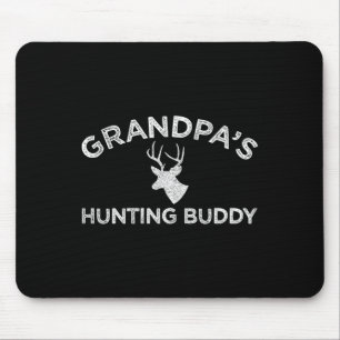 Grandpa's Hunting Buddy Fun Deer Hunting Mouse Pad