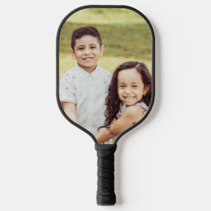 Grandpa's Li'l Nuggets! Custom Photo & Names Pickleball Paddle