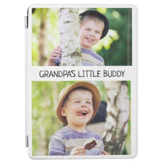 Grandpa's Little Buddy Grandchild Photo Collage 