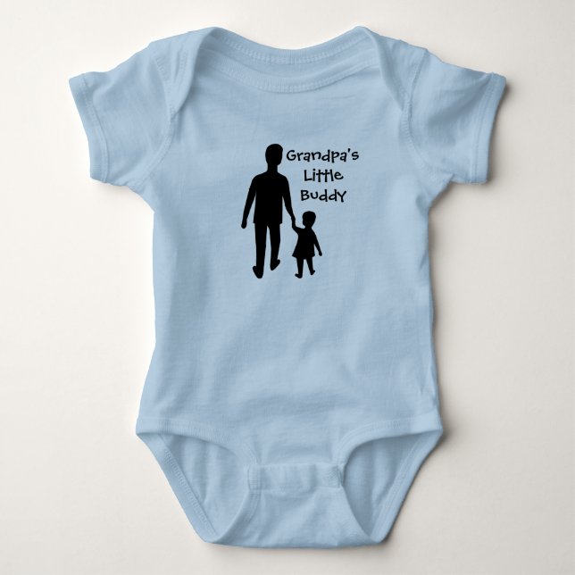 Grandpa's Little Buddy Toddler T Shirt (Front)