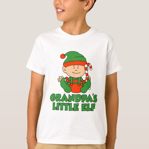 Grandpas Little Elf T_Shirt