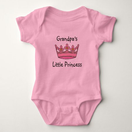Grandpa's Little Princess T Shirt