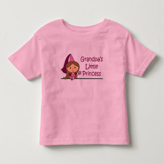 Grandpa's Little Princess Toddler T-shirt