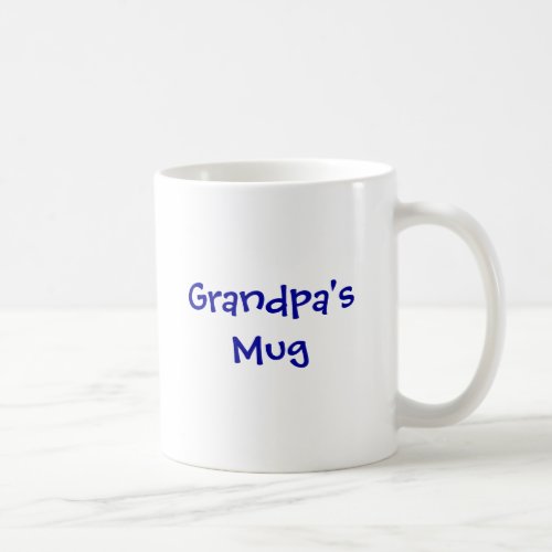 Grandpas Mug  Personalized photo mugs