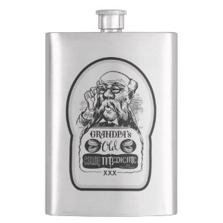 Grandpa's Old Cough Medicine - Dumb and Dumber Flask