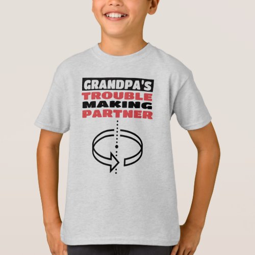 Grandpas Partner _Kids Tagless ComfortSoftT_Shirt T_Shirt