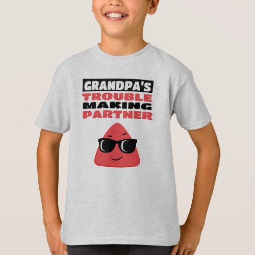 Grandpas Partner _Kids Tagless ComfortSoftT_Shirt T_Shirt