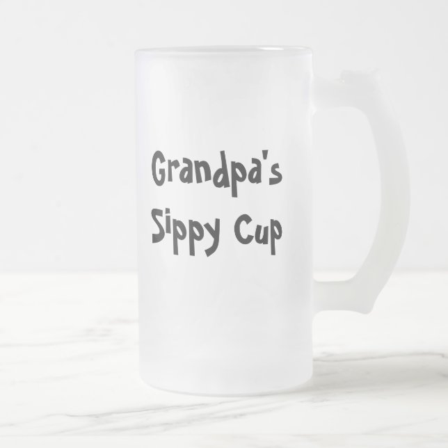 Grandpa's sippy cup (Right)