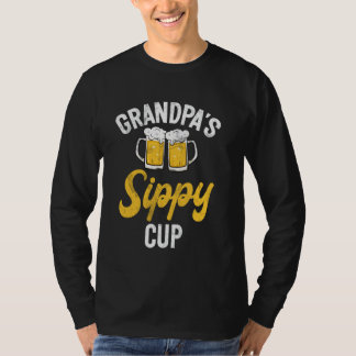 Grandpa's Sippy Cup Grandpa T-Shirt