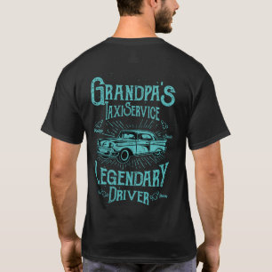 Grandpa's Taxi Service - Vintage T-Shirt
