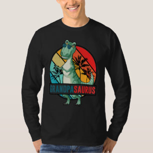 Grandpasaurus Dinosaur Grandpa Saurus Family Match T-Shirt