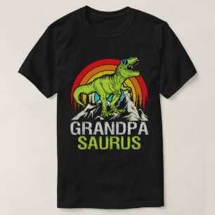 Grandpasaurus Dinosaur Grandpa Saurus Father's Day T-Shirt