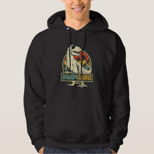 Grandpasaurus Rex Dinosaur Grandpa Saurus Family M Hoodie