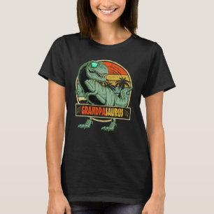 Grandpasaurus Rex Dinosaur Grandpa Saurus Family M T-Shirt