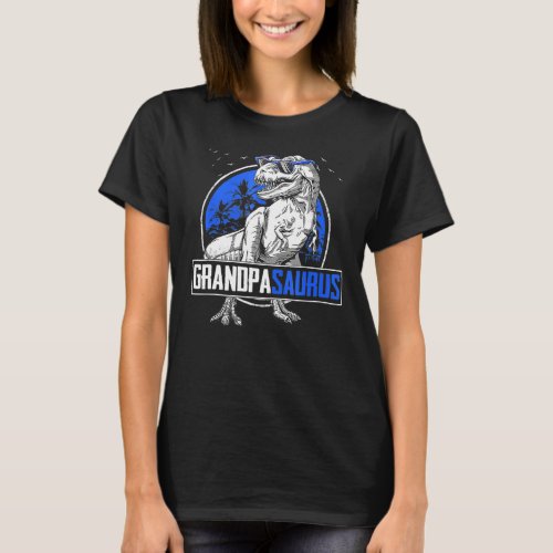Grandpasaurus Rex Dinosaur Grandpa Saurus Family M T_Shirt