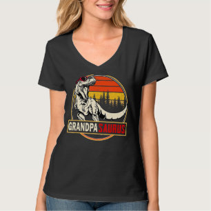 Grandpasaurus Rex Dinosaur Grandpa Saurus Family M T-Shirt