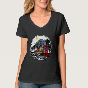 Grandpasaurus T Rex Dinosaur grandpa Saurus Family T-Shirt