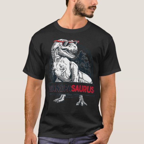 Grandpasaurus T shirt T rex Grandpa Saurus