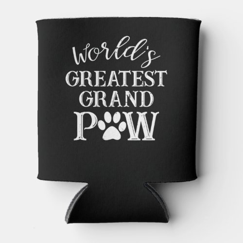 Grandpaw Worlds Greatest Grand Paw Funny Dogs Can Cooler